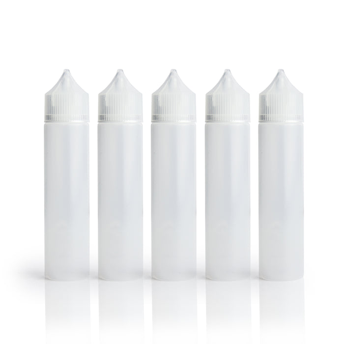 60ml LDPE Unicorn Bottles - Chubby Gorilla (5 pack)